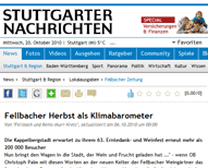 Stuttgarter Nachrichten Oktober