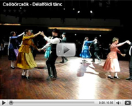 Auftritt der ungarischen Tanzgruppe Csöbörcsök